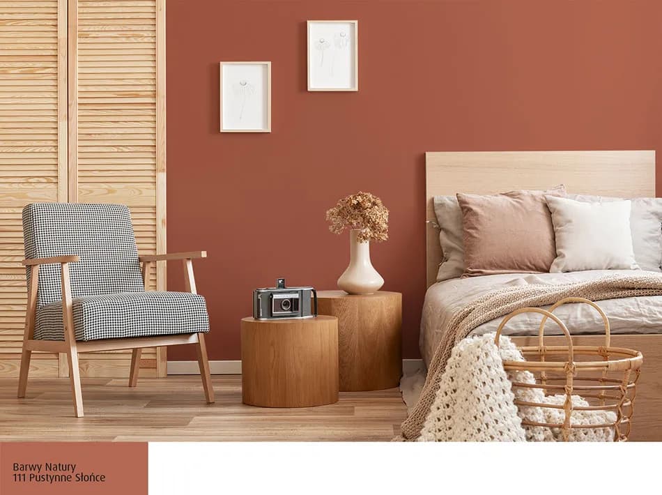 Farba w kolorze ceglanym: jak malować ściany na przytulny odcień