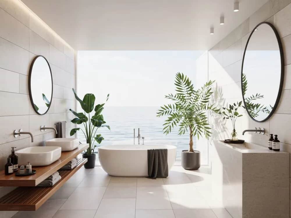 Mleczna szyba do łazienki: Funkcjonalność i estetyka w jednym