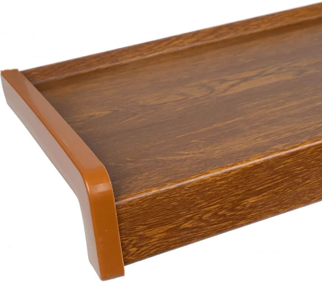 Parapet zewnętrzny złoty dąb: estetyka i trwałość w Twoim domu